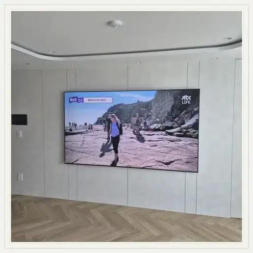 벽걸이TV 설치 참고 이미지 20-1 두 번째 사진