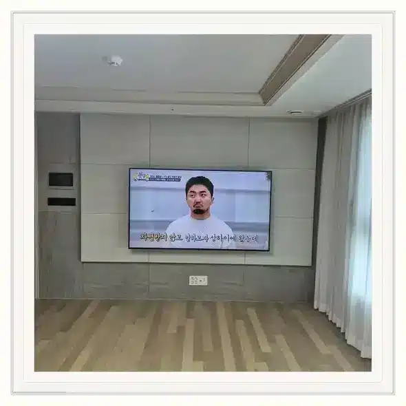 벽걸이TV 설치 참고 이미지 20-31 두 번째 사진