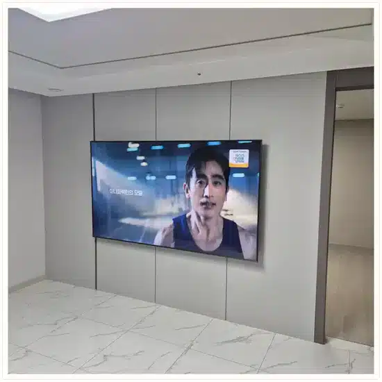 벽걸이TV 설치 참고 이미지 20-40 두 번째 사진